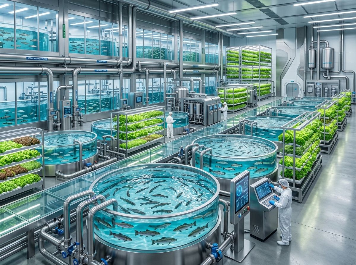 Closed loop aquaculture with Water OS